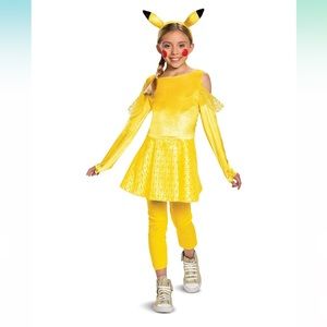 Girls Pikachu Costume Pokémon Costume